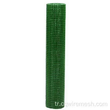 Mesh 25x25mm yeşil vinil kaplı tel örgü